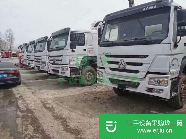 江蘇出售二手豪沃國五大12方攪拌車