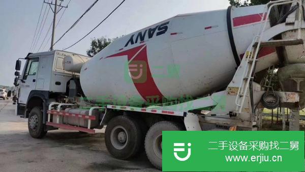 山東出售二手豪沃大12方攪拌車