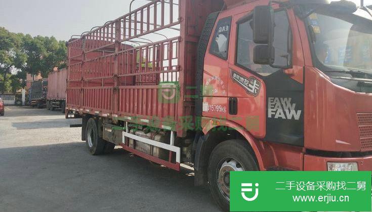安微出售二手青島解放JH6倉(cāng)柵載貨車