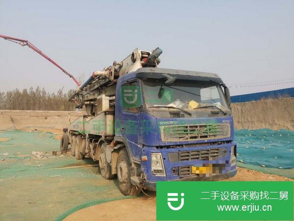 河北出售二手沃爾沃44米泵車(chē)
