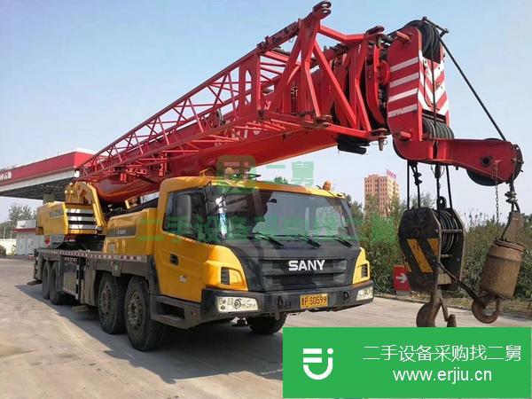 山東出售二手三一吊車75噸
