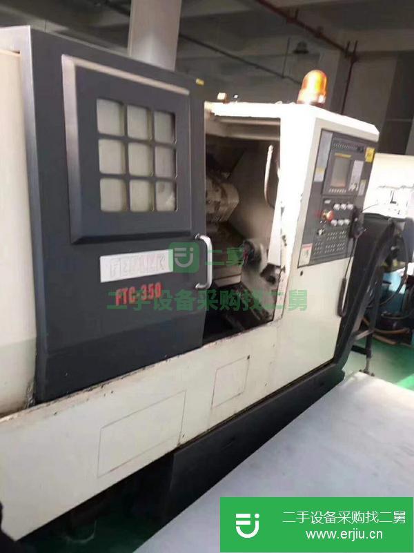 遼寧出售二手友佳FTC-350數(shù)控斜身車床