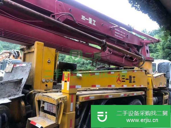 河南出售二手37米泵車
