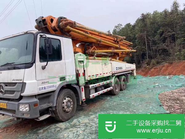 廣西出售二手中聯3橋49米6節臂泵車