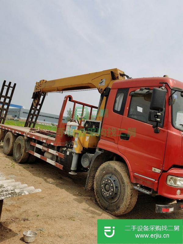 湖北出售二手東風(fēng)后八輪12噸隨車吊