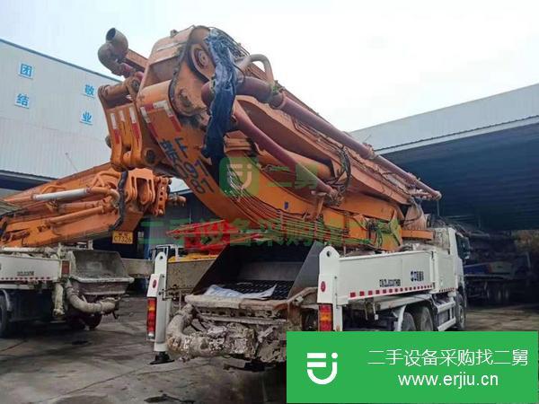 安徽出售二手國四中聯49米泵車
