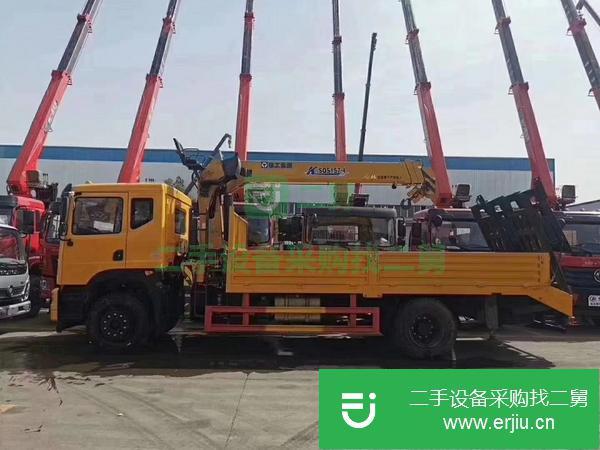 廣東出售二手東風(fēng)華神T5單橋隨車吊