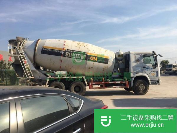 河北出售二手豪沃大十四方攪拌車
