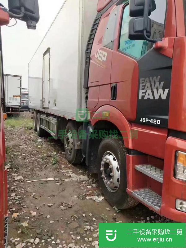 江西出售二手解放冷藏車
