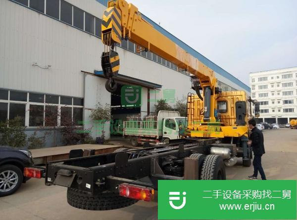湖北出售二手東風(fēng)T5單橋8噸隨車吊
