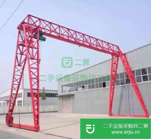 天津出售二手10噸24米花架式龍門吊