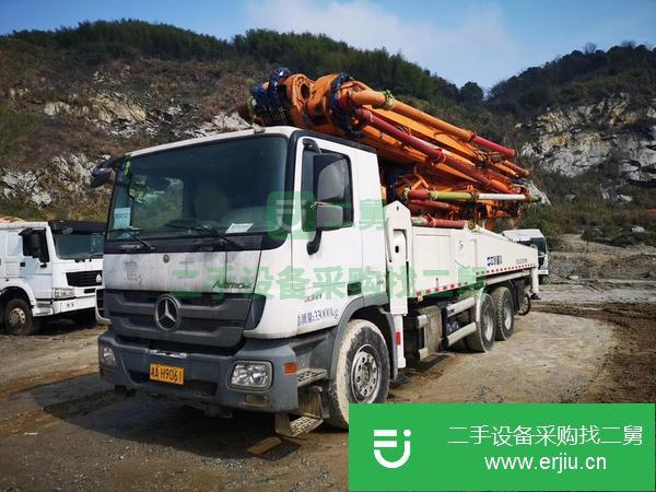 湖南出售二手中聯(lián)49米泵車國四