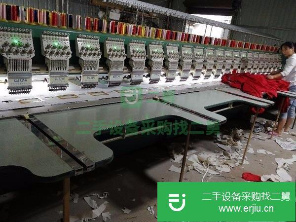 河南出售二手20頭剪線繡花機(jī)