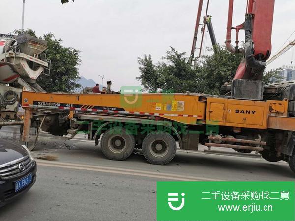湖南出售二手三一46米泵車