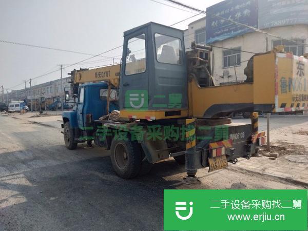 山東出售二手東岳8噸汽車吊