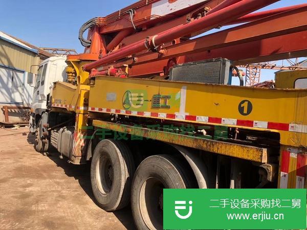 天津出售二手三一37米泵車