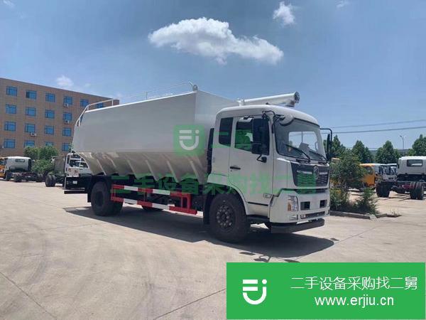 山東出售二手天錦單橋22方散裝飼料運輸車