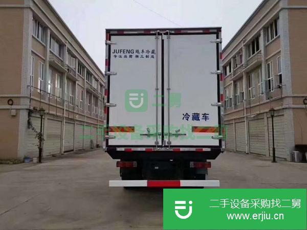 湖北出售二手解放J6L高頂雙臥6.8米冷藏車