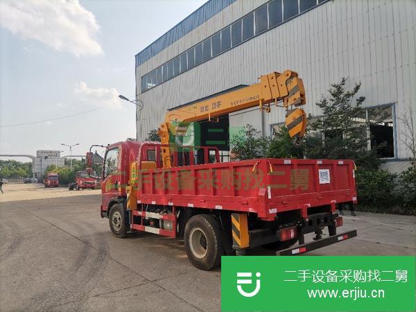 四川出售二手重汽藍牌隨車吊