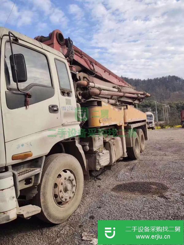 安徽出售二手三一37米泵車