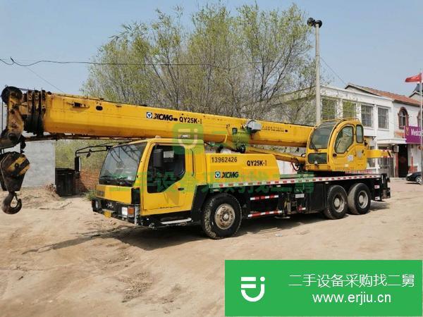 山東出售二手徐工25k-1汽車吊
