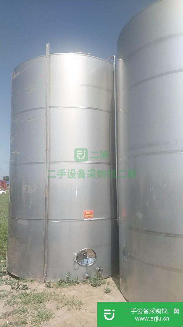 山東出售二手不銹鋼儲罐