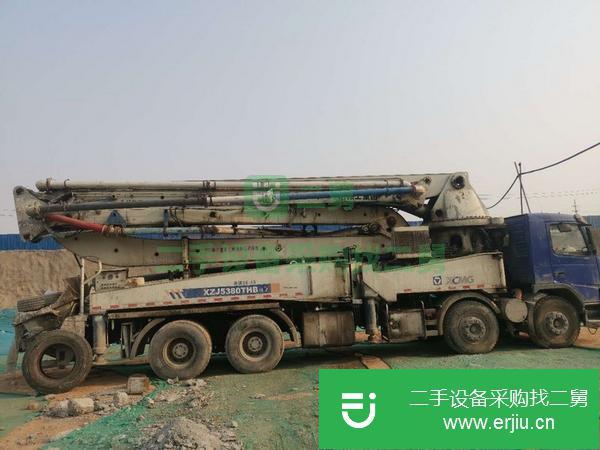 河北出售二手沃爾沃44米泵車(chē)