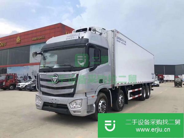 湖北出售二手福田歐曼冷藏車