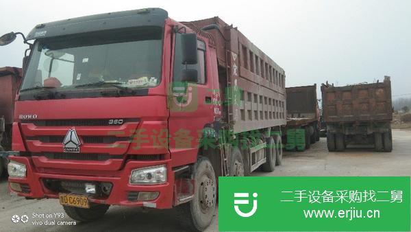山東出售二手國四豪沃前四后八自卸車