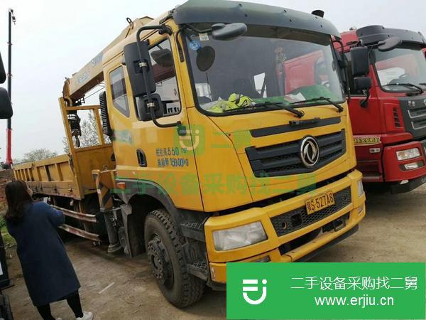 湖北出售二手東風特商隨車吊