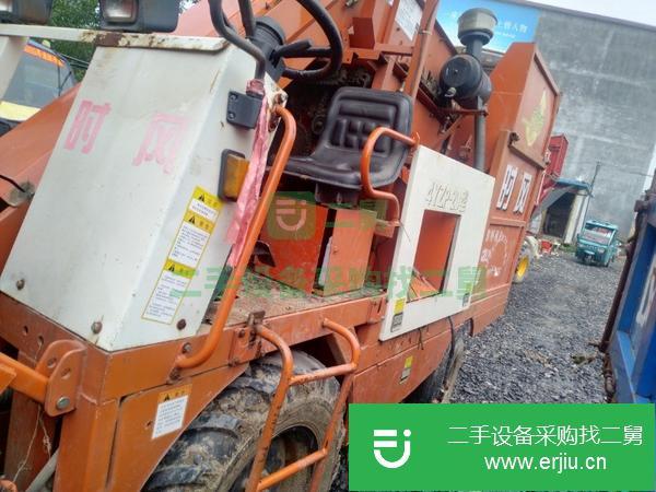 安徽出售二手時風兩行玉米收割機