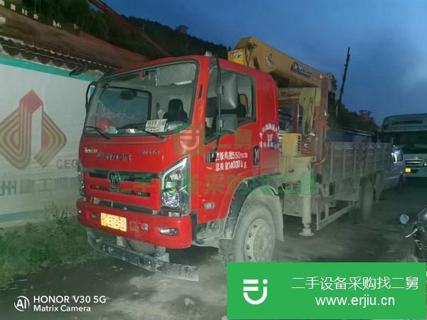 湖北出售二手隨車吊