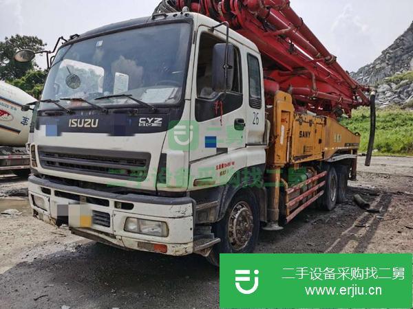 湖南出售二手三一46米泵車