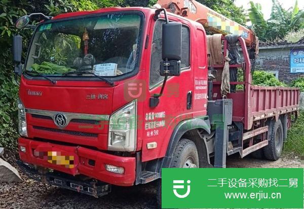福建出售二手昊天7噸4節隨車吊