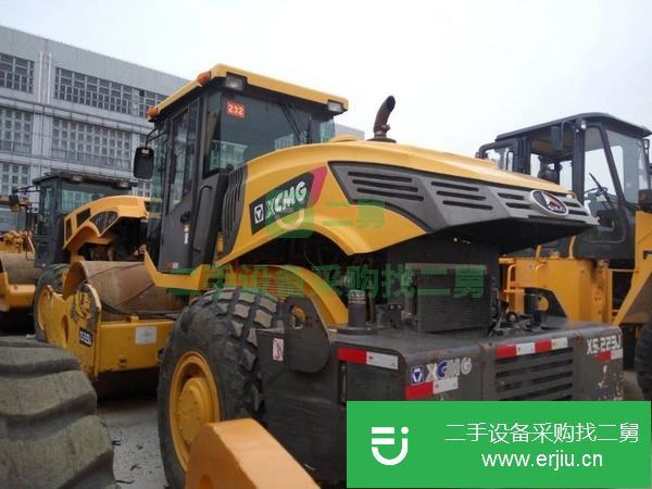 上海出售二手單鋼輪振動徐工26噸壓路機