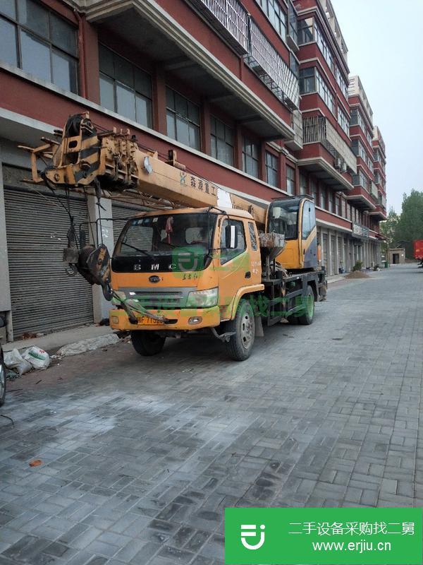 河南出售二手森源8噸吊車