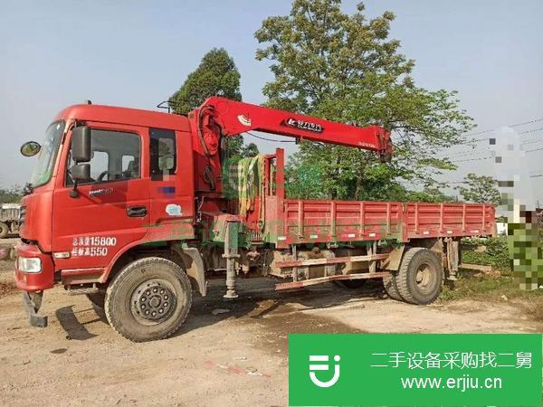 廣西出售二手程力8噸隨車吊國五
