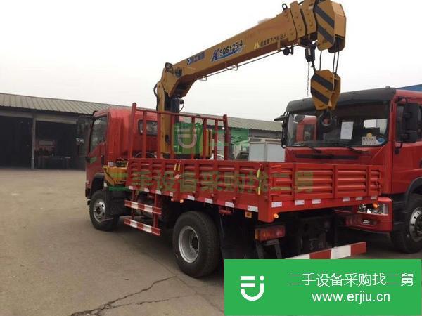 陜西出售二手徐工5噸四節(jié)臂隨車吊