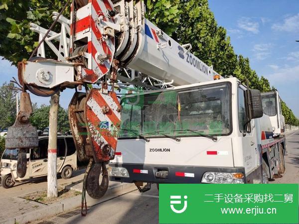 河南出售二手中聯25噸四節臂吊車