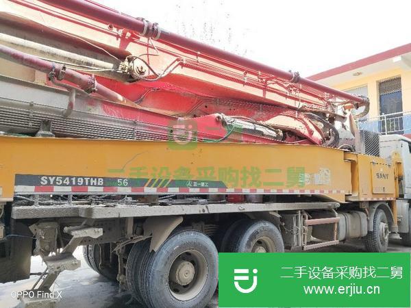 上海出售二手三一50米泵車