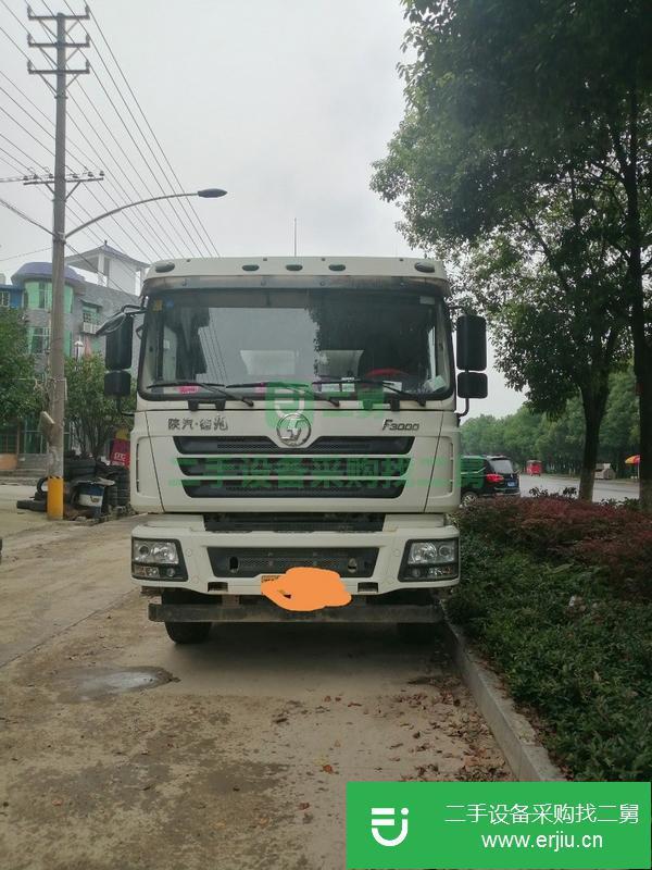 湖北出售19年大二十方陜汽德龍攪拌車
