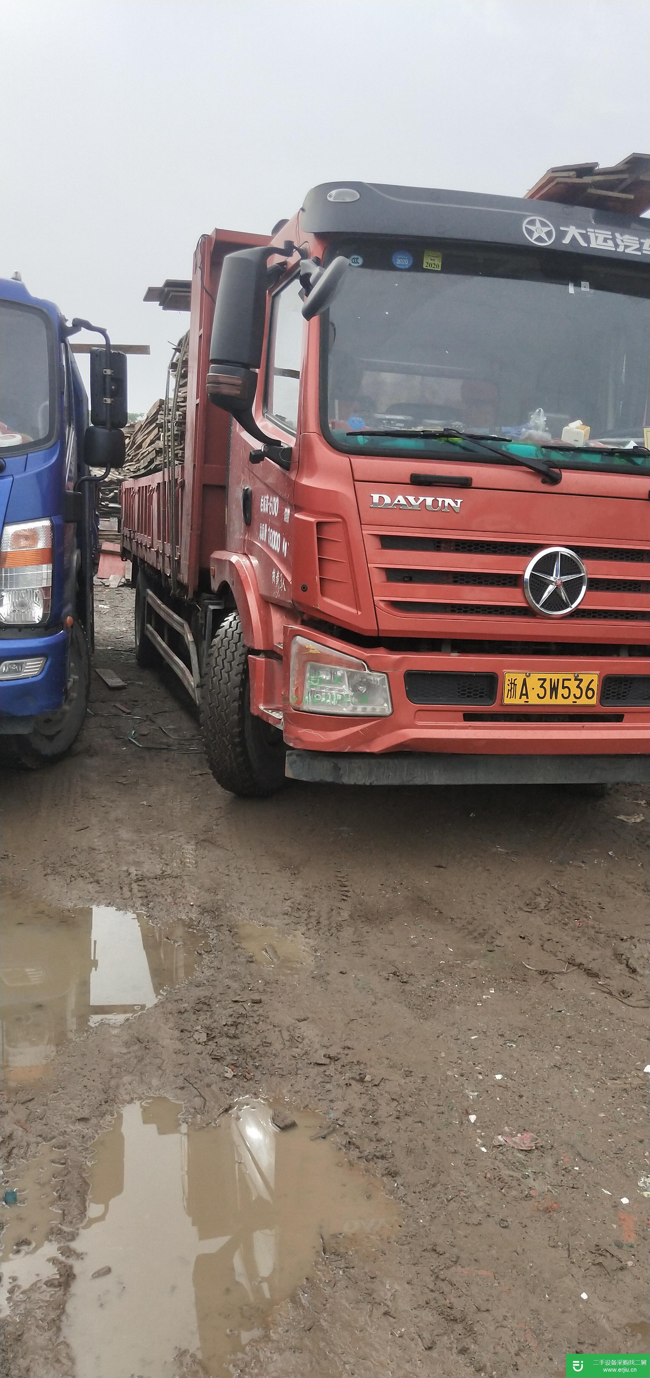 浙江出售二手大運重卡自卸車