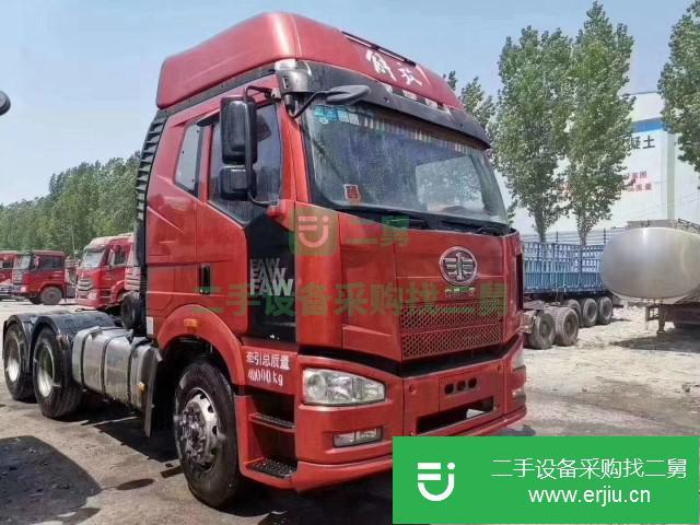 山東出售二手一汽解放牽引車