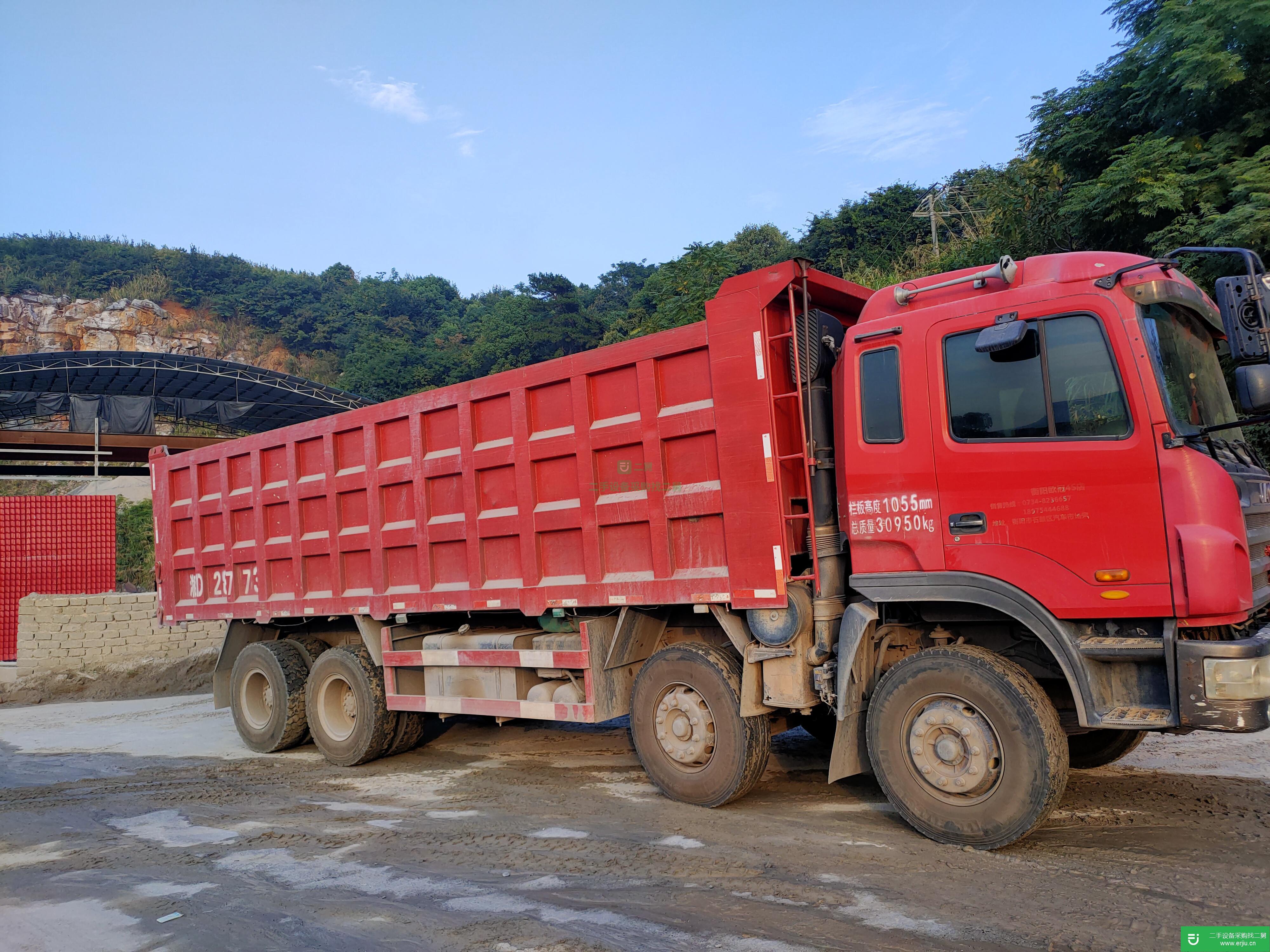 湖南出售二手江淮格爾發自卸車