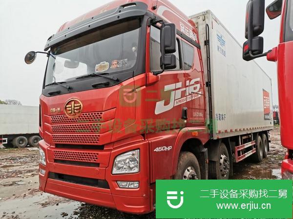 江西出售二手前四后八冷藏車，420馬力