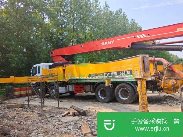 湖南出售二手三一56米泵車