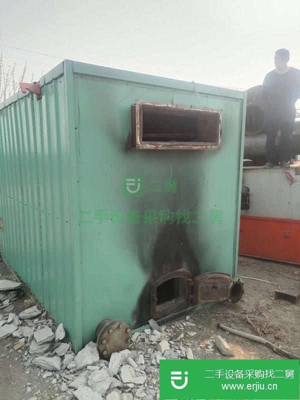 河北出售二手2噸燃煤導熱油鍋爐
