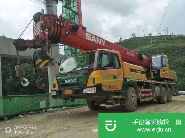 河北出售三一吊車25噸五節臂