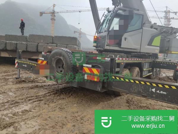 浙江出售二手55噸中聯吊車