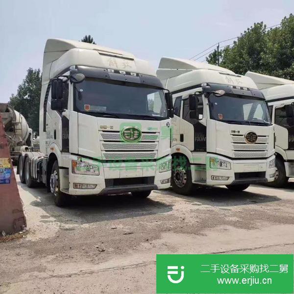 貴州出售二手解放J6P牽引車